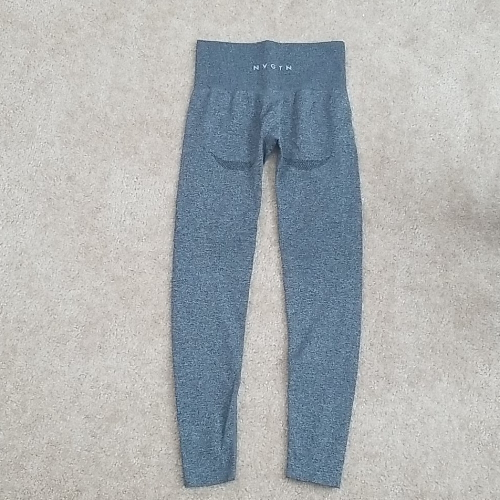 Nvgtn marl black leggings